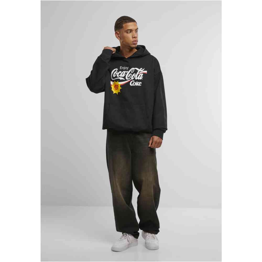 Merchcode Coca Cola - Refreshed Oversize Kapuzenpullover/hoodie - Schwarz